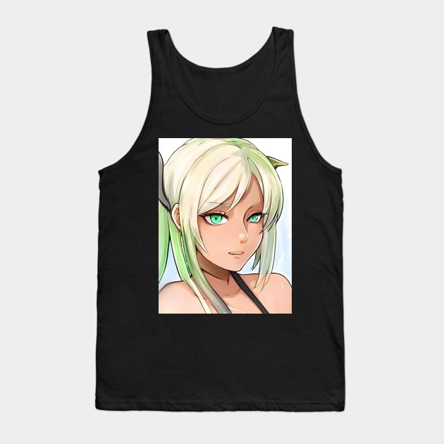 anime manga japanese Tank Top by animegirlnft